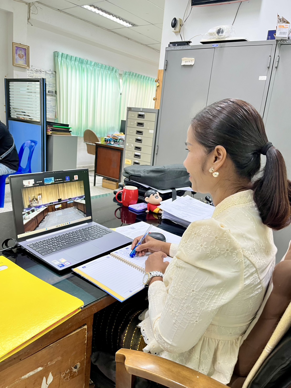 title - ปฏิรูปที่ดินจังหวัดเพชรบุรี มอบหมายให้ นางสาวนงลักษณ์ เล็กน้อย เจ้าพนักงานธุรการชำนาญงาน ร่วมประชุมเชิงปฏิบัติการการใช้ระบบ e-Office ภายใต้บริการคลาวด์กลางภาครัฐ (GDCC)